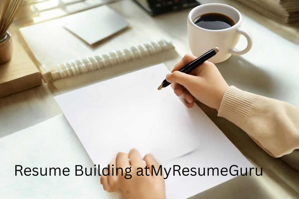 Resume building services at MyResumeGuru