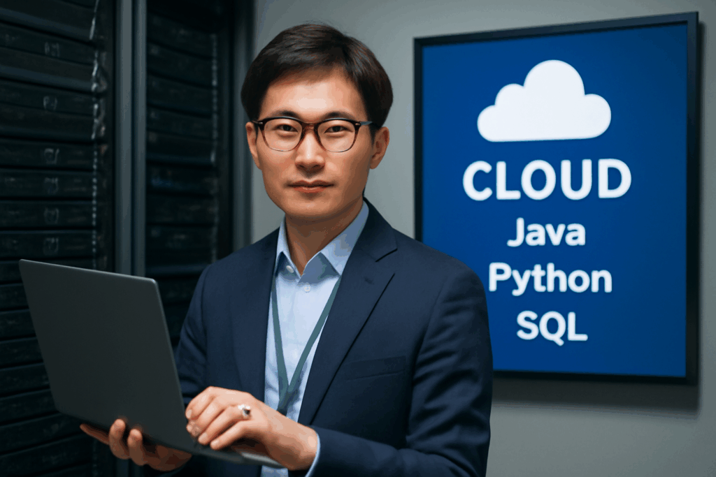 Tech/it resume services highlighting expertise in Java, Python, and SQL in a cloud computing environment